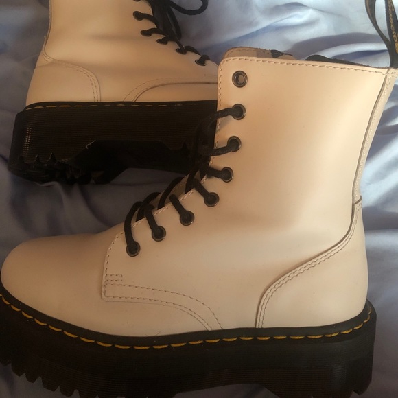 Dr. Martens Shoes - White Jadon Docs